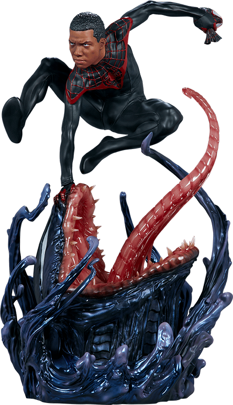 Marvel Spider-Man Miles Morales Premium Format™ Figure  Exclusive Edition View 30