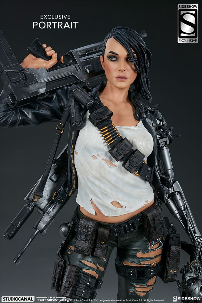 Terminator Rebel Terminator Premium Format™ Figure  Exclusive Edition View 4