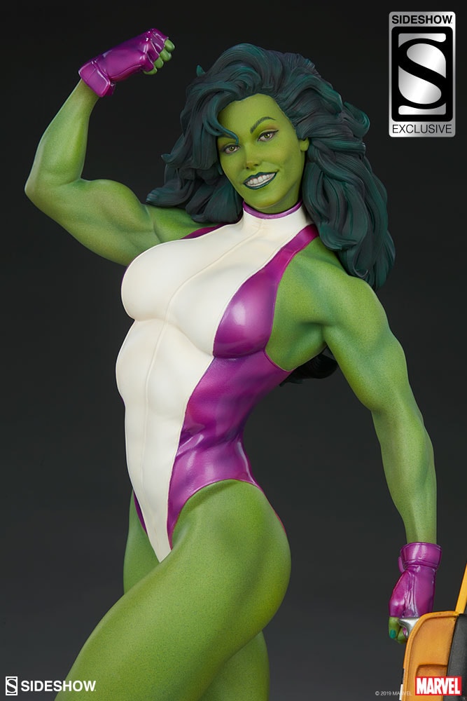 Marvel She-Hulk Statues  Exclusive Edition View 2