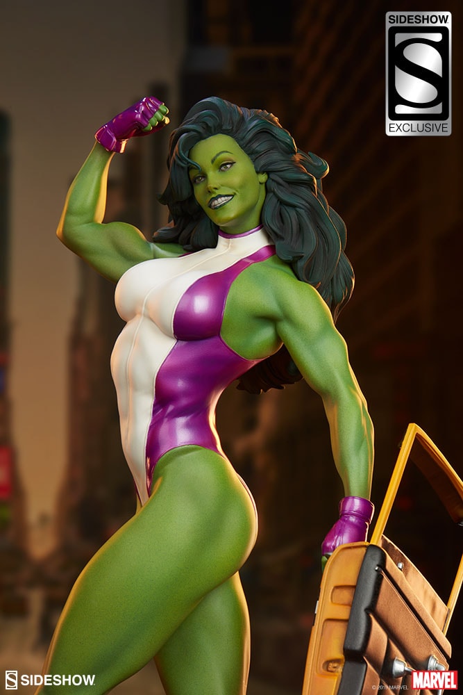 Marvel She-Hulk Statues  Exclusive Edition View 6