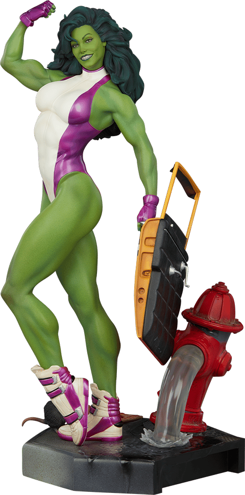 Marvel She-Hulk Statues  Exclusive Edition View 18
