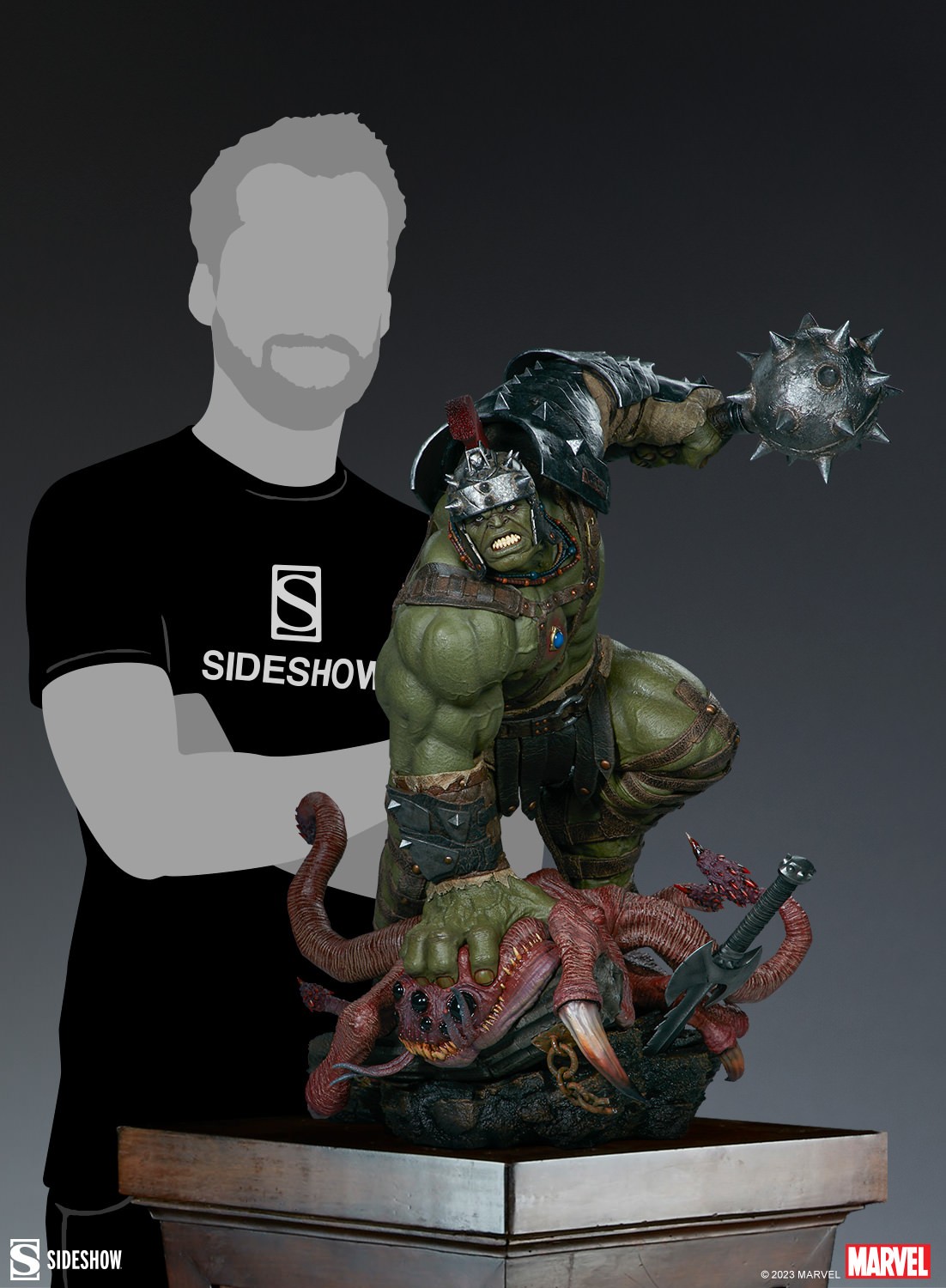 Gladiator Hulk Maquette | Sideshow Collectibles