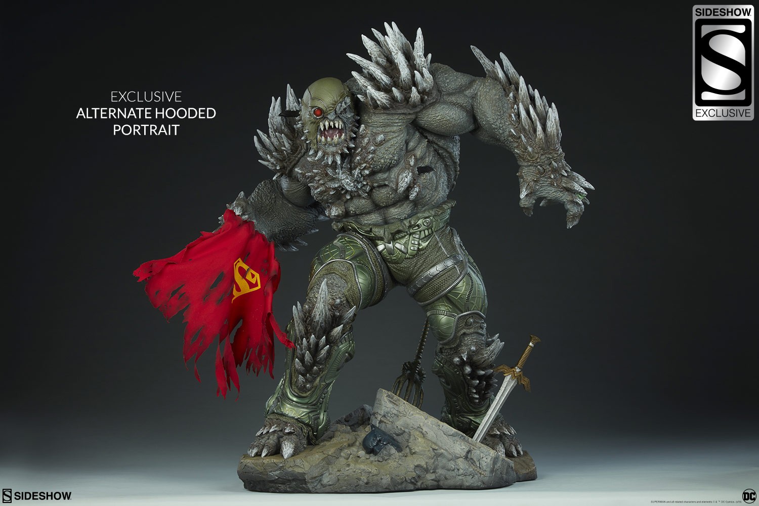 DC Comics Doomsday Maquette by Sideshow Collectibles | Sideshow