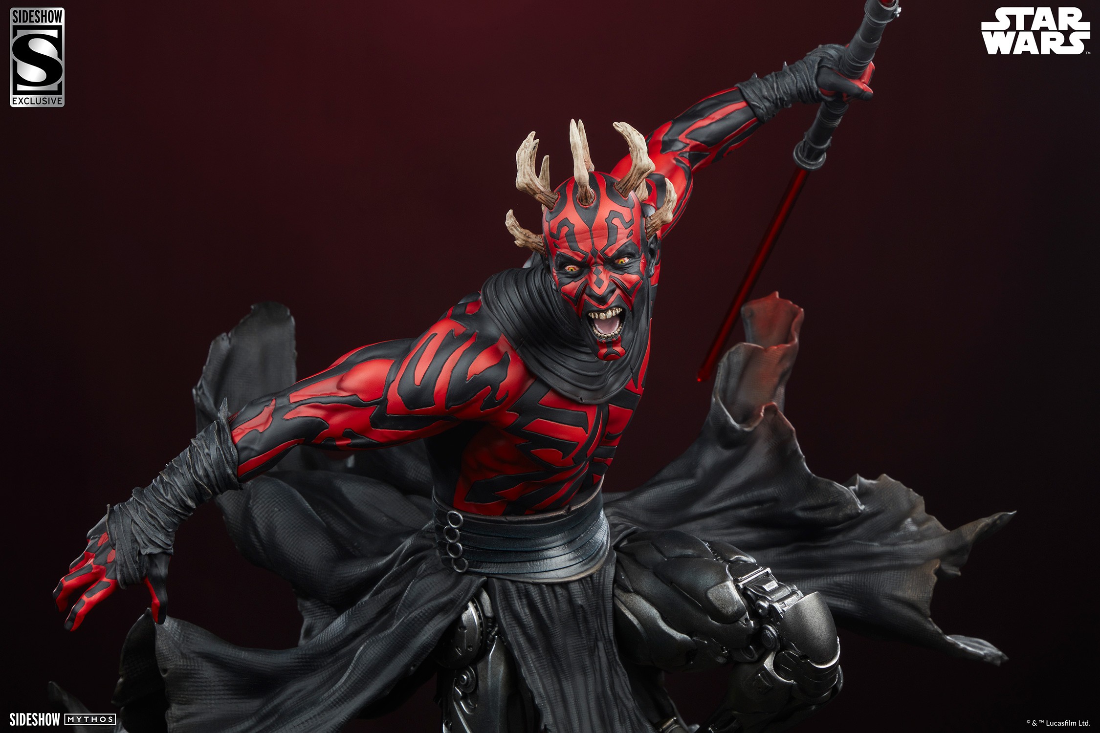 Star Wars Darth Maul™ Mythos Premium Format™ Figure  Exclusive Edition (Prototype Shown) View 7