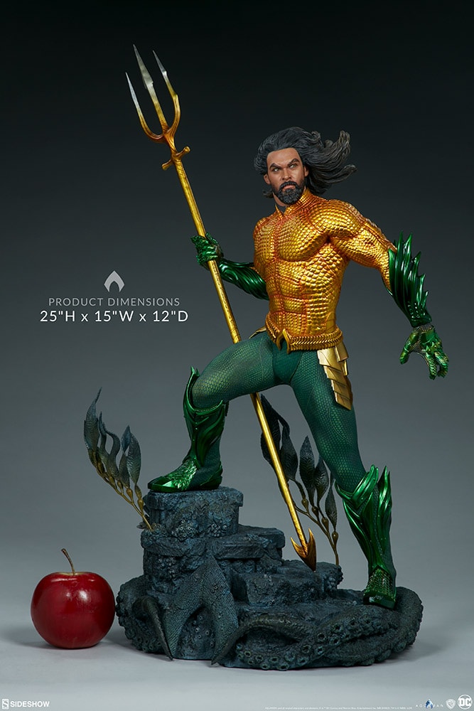 Dc comics - aquaman - figurine 15 cm, figurines