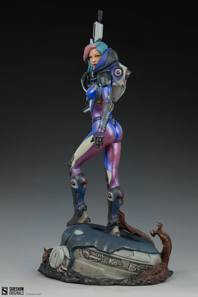 Sideshow Originals Bounty Hunter: Galactic Gun For Hire Statues  Collector Edition View 7
