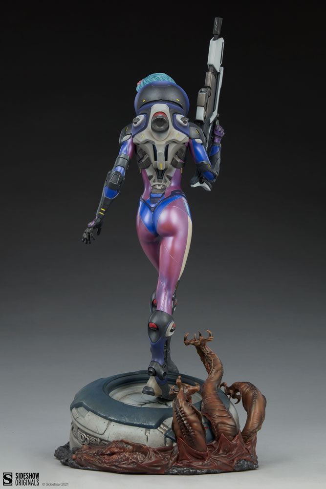Sideshow Originals Bounty Hunter: Galactic Gun For Hire Statues  Collector Edition View 9