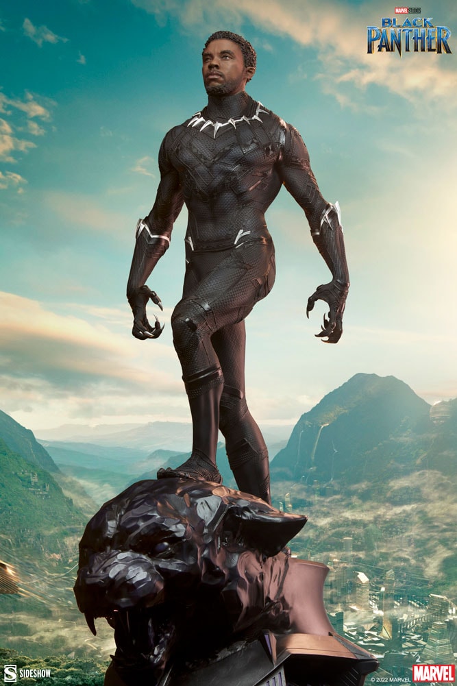 Black Panther Premium Format Figure by Sideshow | Sideshow Collectibles