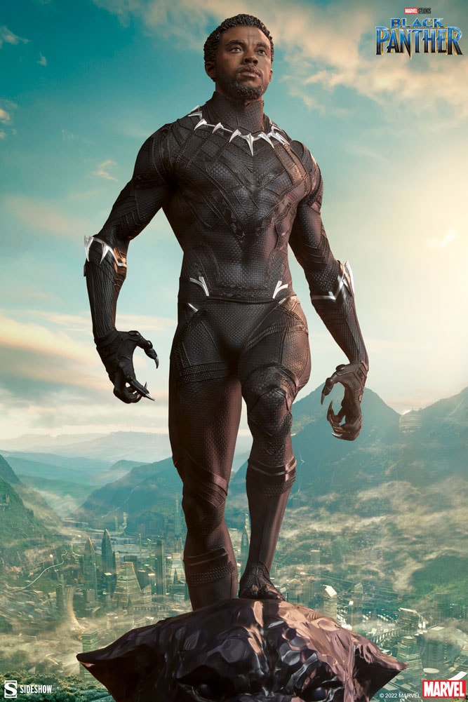 Black Panther Premium Format Figure by Sideshow | Sideshow Collectibles