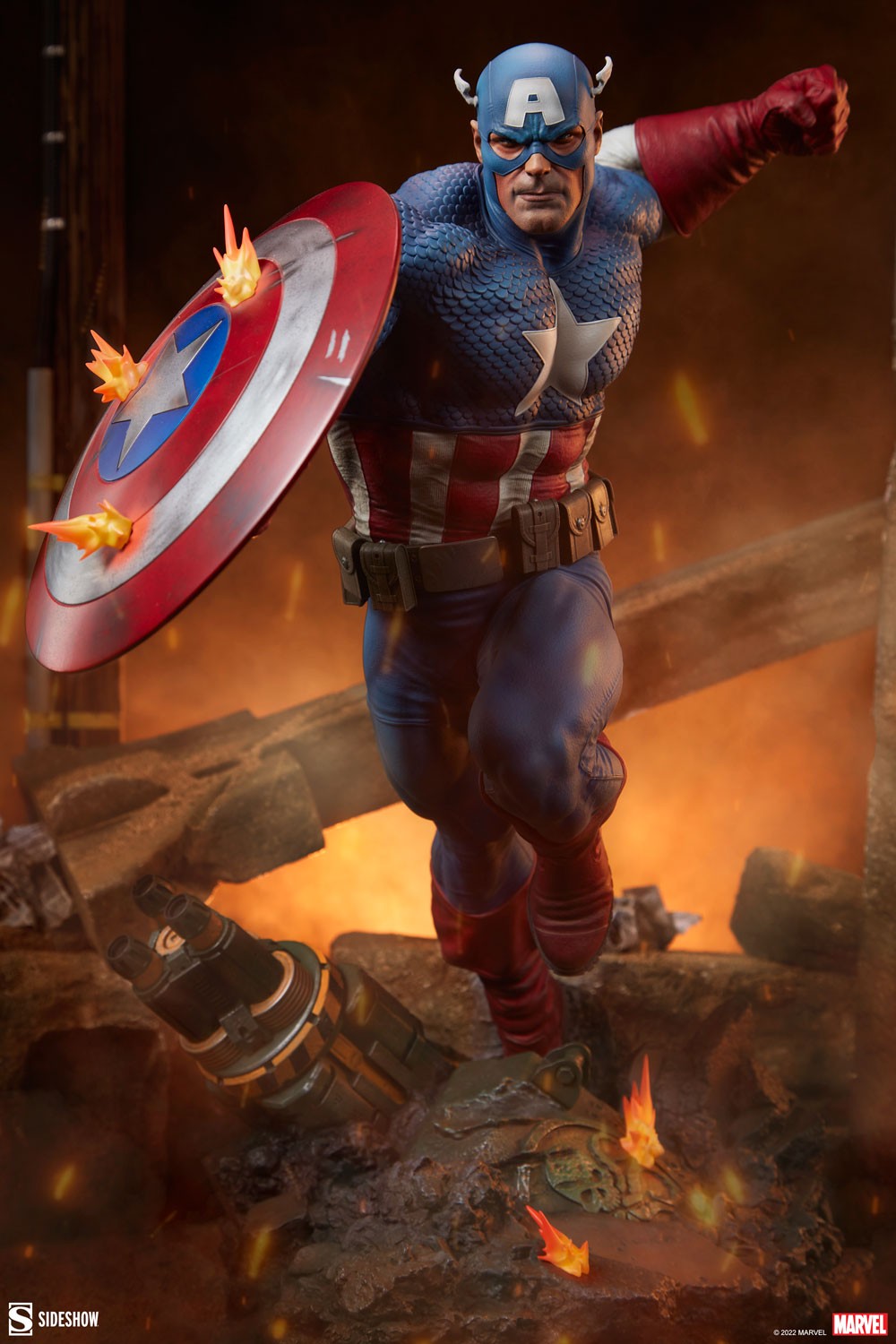 Captain America Premium Format Figure Sideshow Collectibles