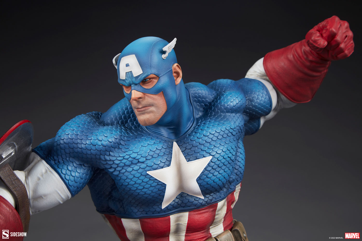 Sideshow captain store america premium format