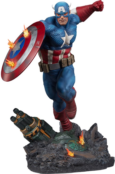 Captain America Premium Format Figure | Sideshow Collectibles