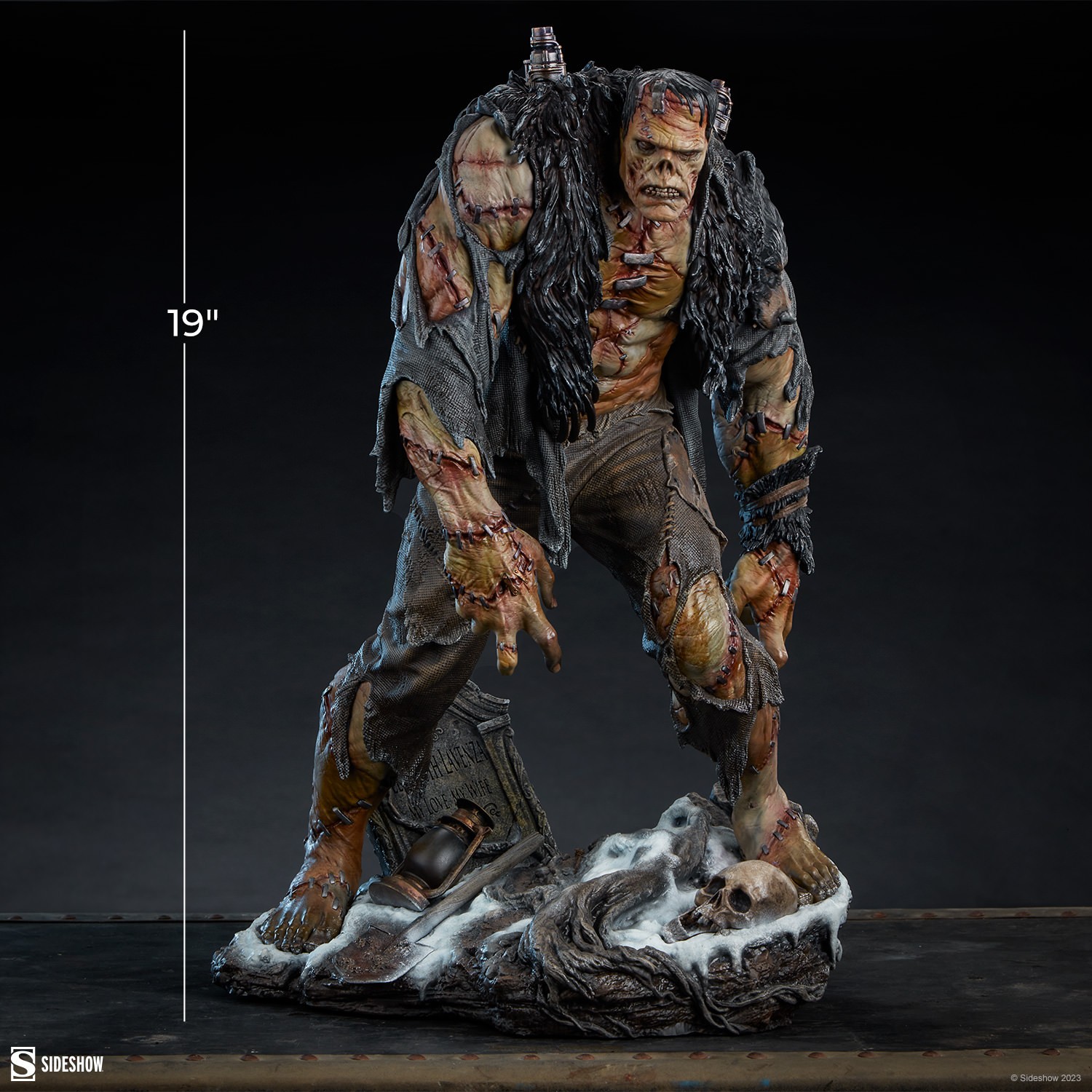 FRANKENSTEIN'S MONSTER Statue Frankensteins-monster_sideshow-originals_gallery_65385a041c557
