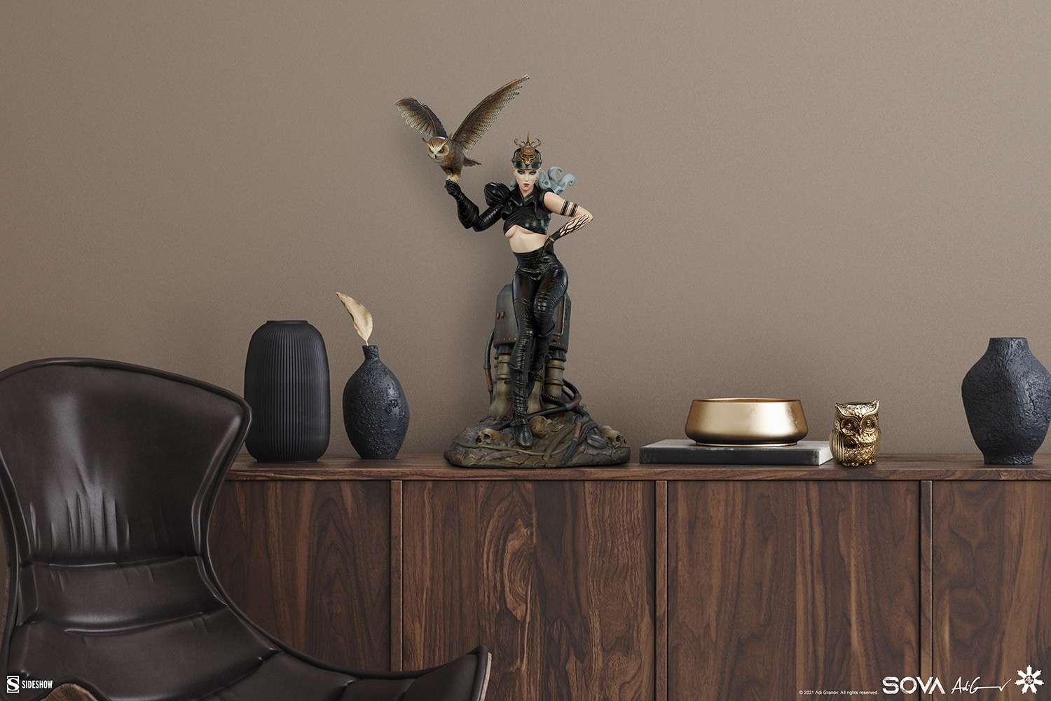 Sova Statue