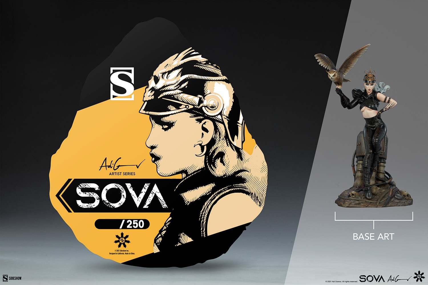 Sova Statue- Prototype Shown