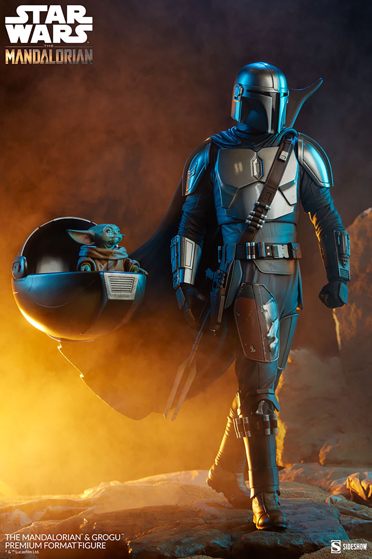 The Mandalorian and Grogu Premium Format™ Figure by Sideshow Collectibles