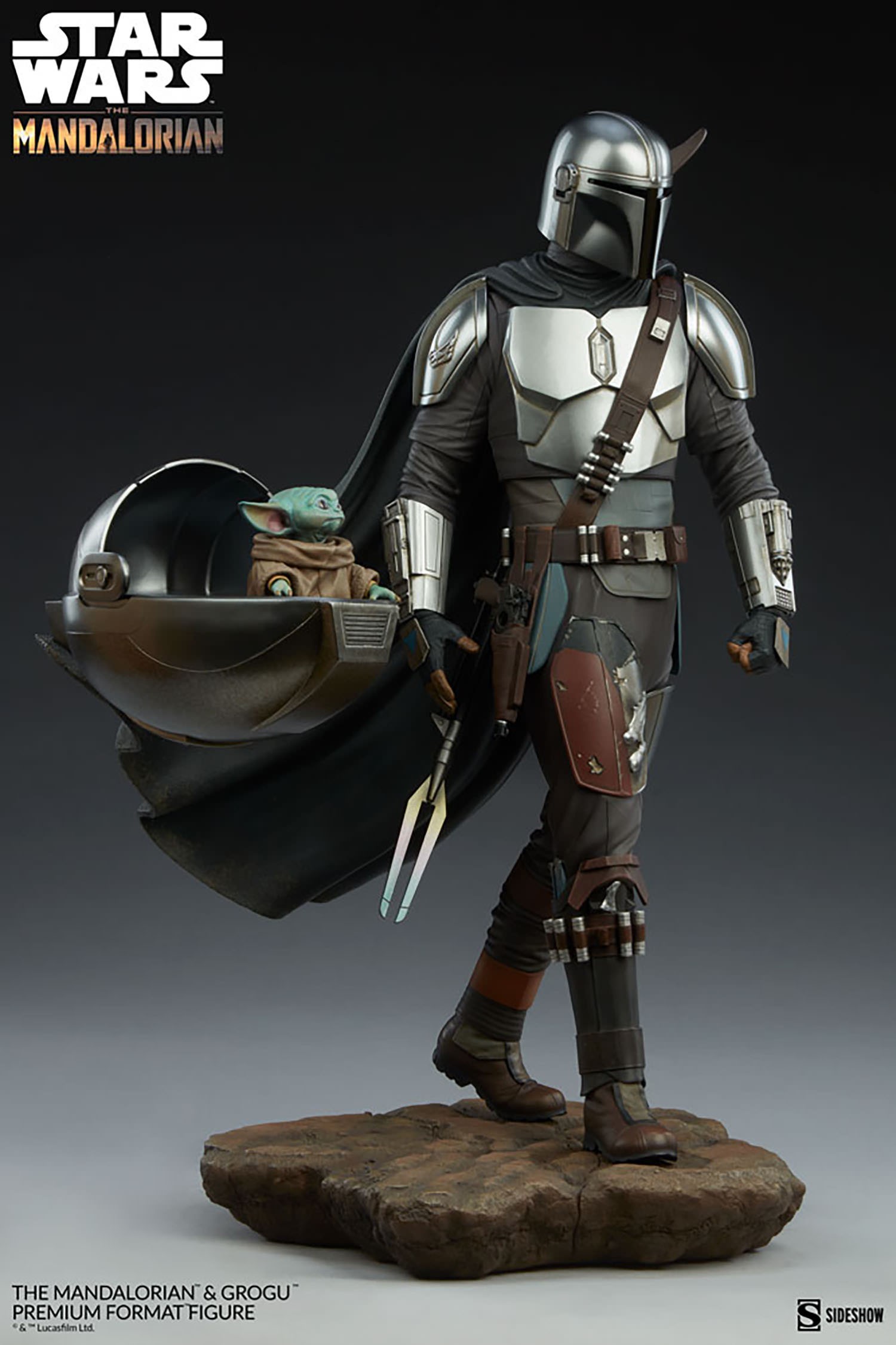 The Mandalorian and Grogu Premium Format™ Figure by Sideshow Collectibles