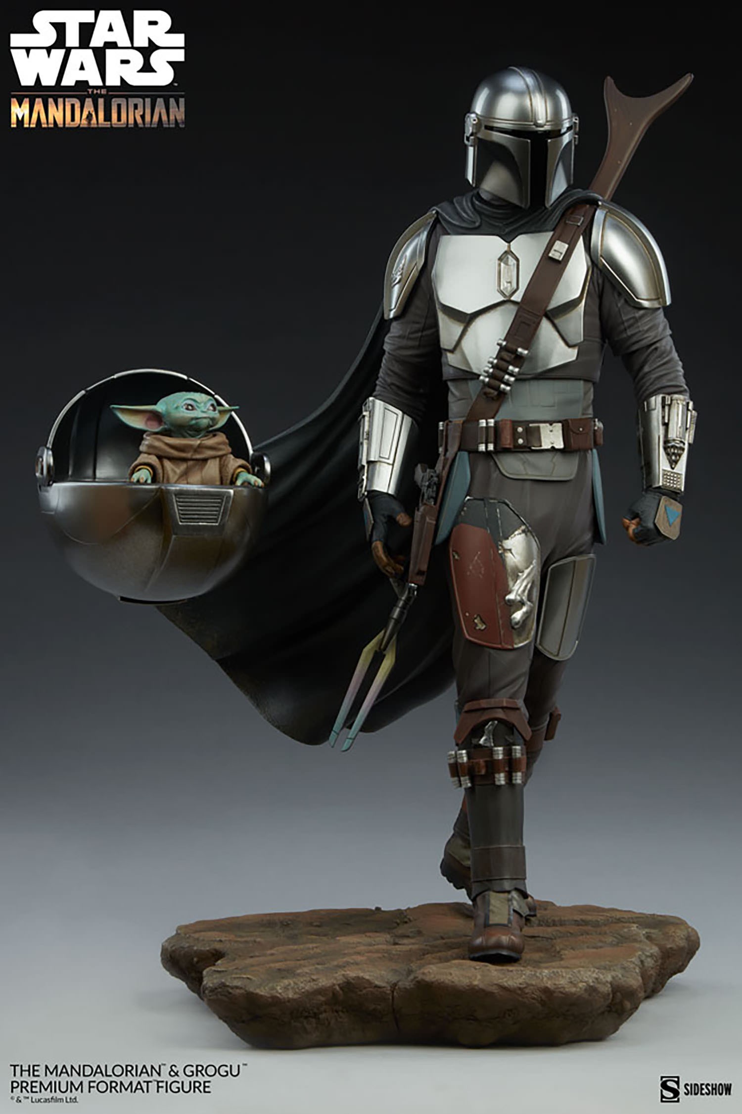 Statuette The Mandalorian Premium Format - Deriv'Store