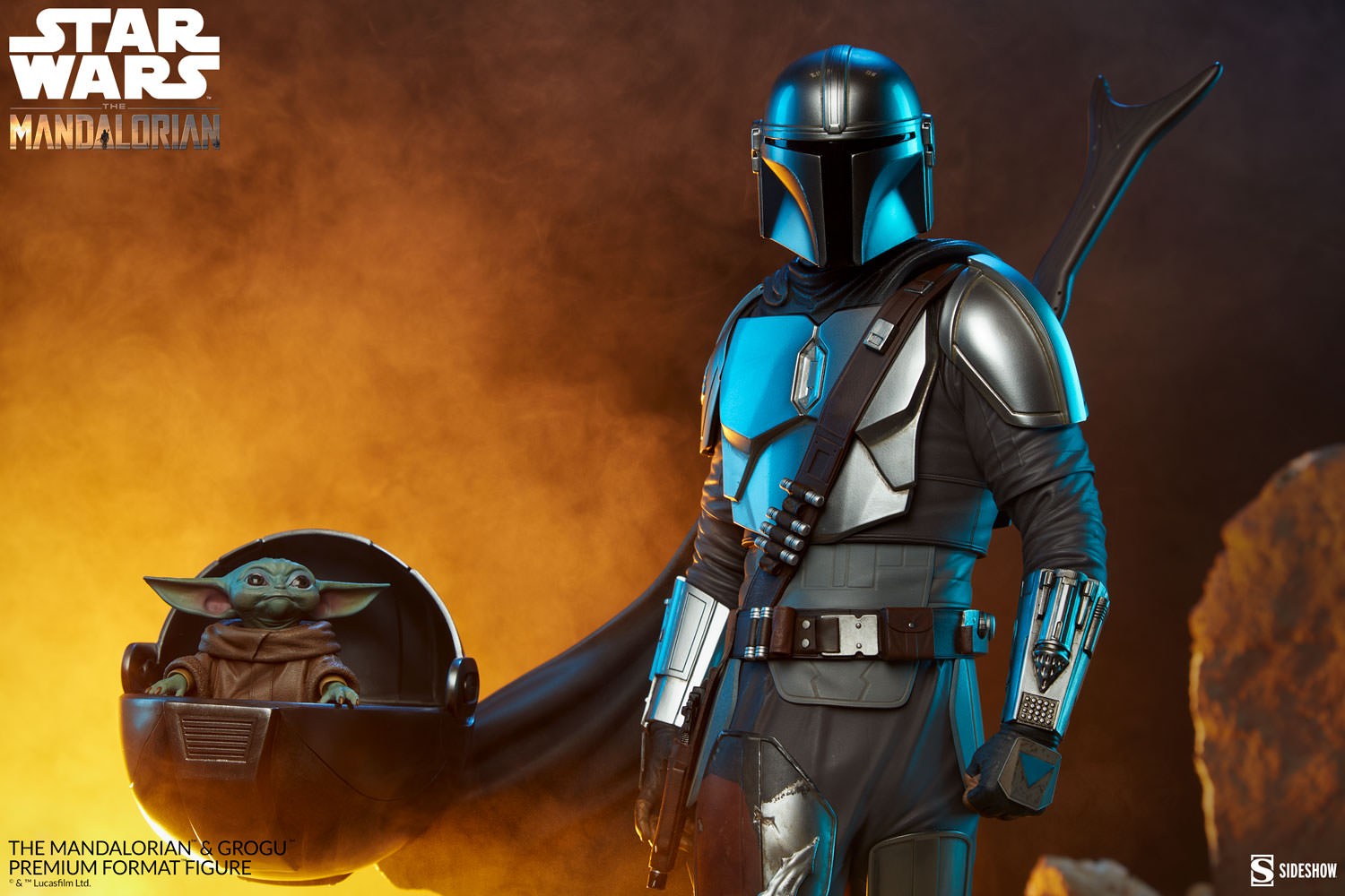 The Mandalorian and Grogu Premium Format™ Figure by Sideshow Collectibles