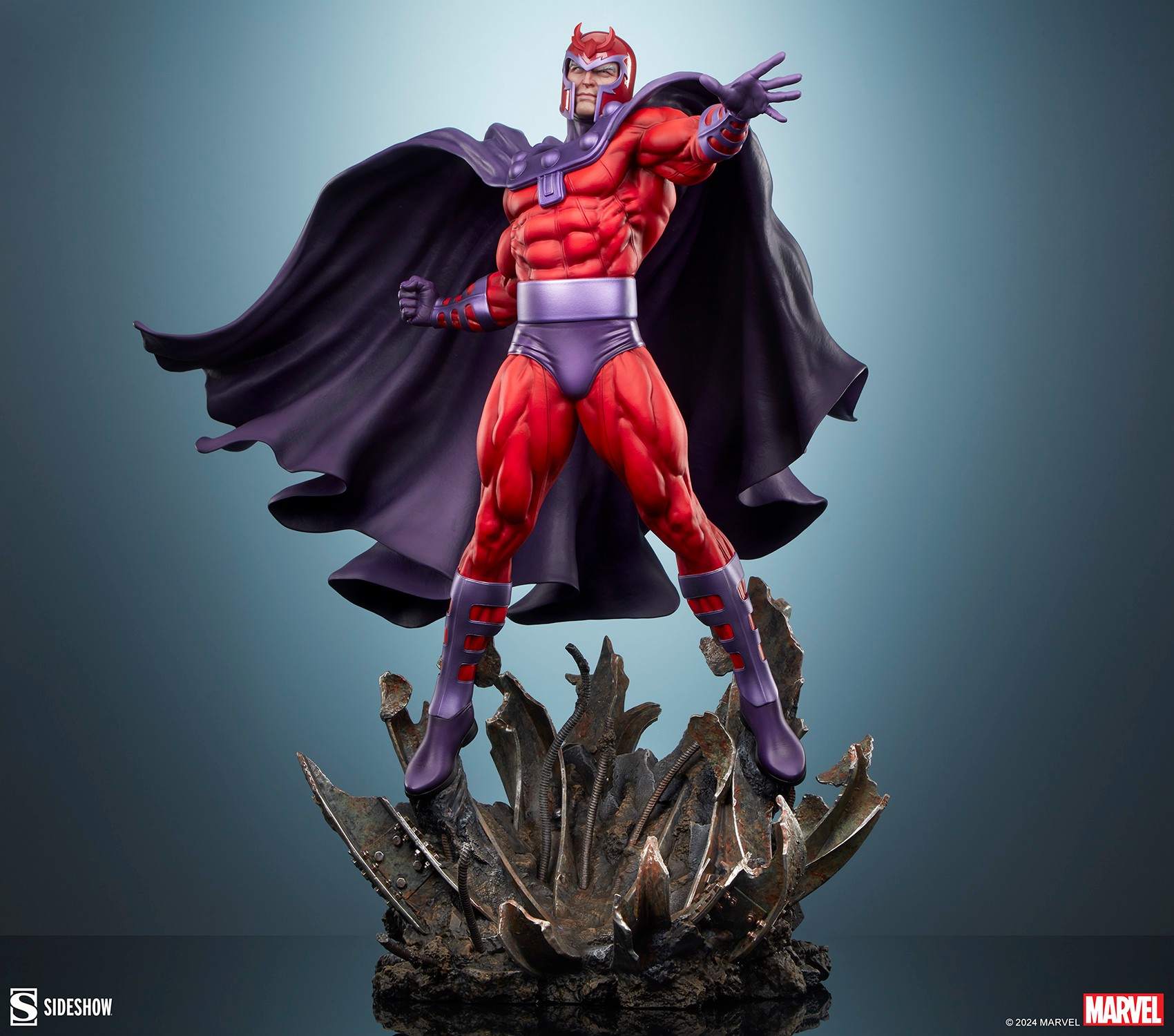 Marvel Magneto: Master of Magnetism Premium Format™ Figure  Collector Edition (Prototype Shown) View 10