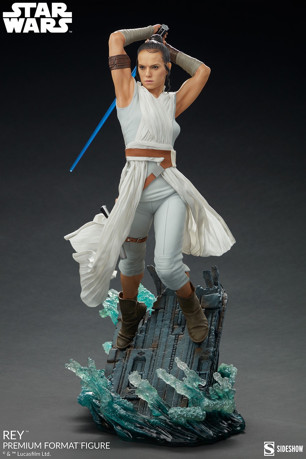 Star Wars Rey Premium Format™ Figure  Exclusive Edition (Prototype Shown) View 9