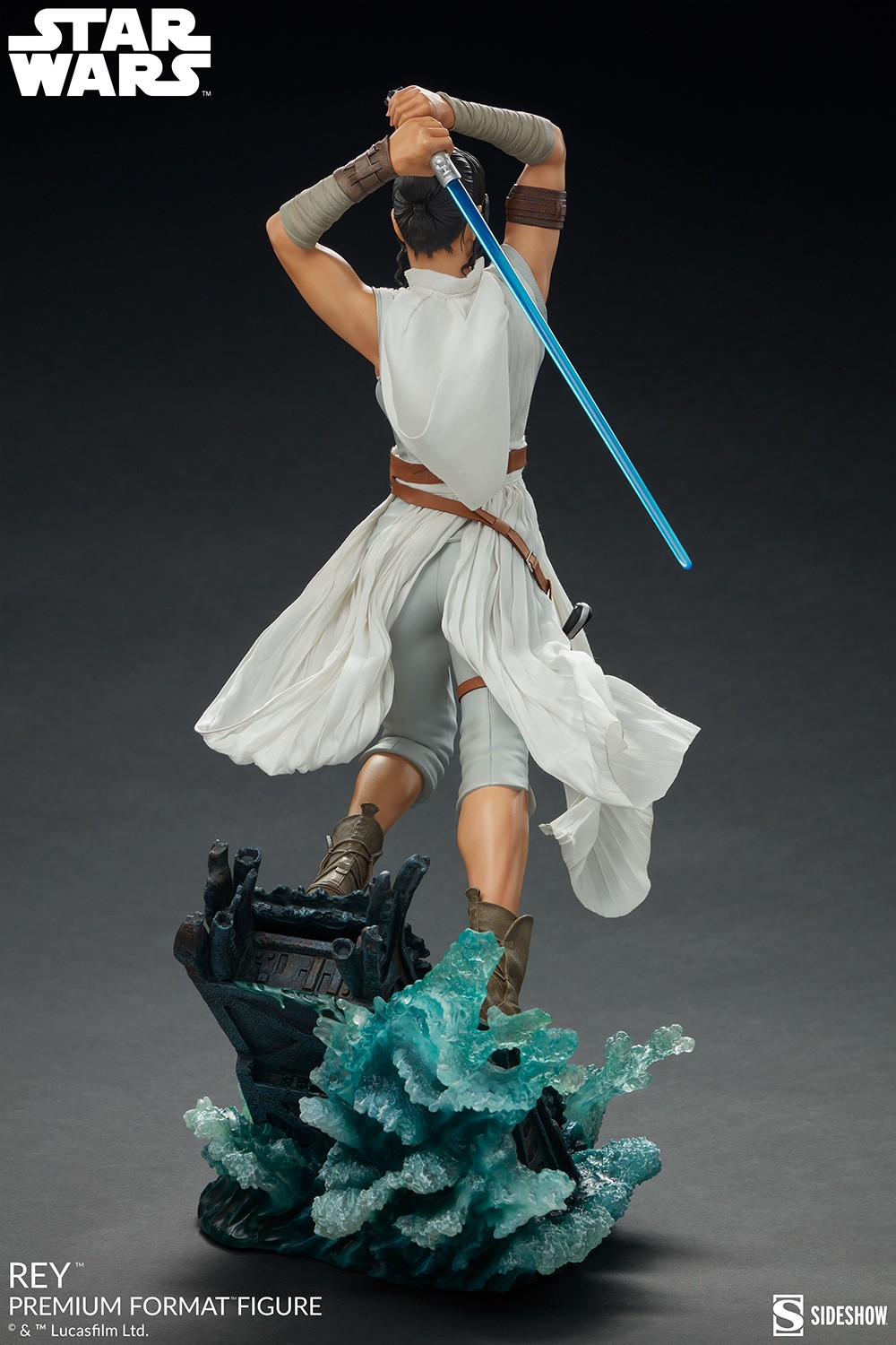 Star Wars Rey Premium Format™ Figure  Exclusive Edition (Prototype Shown) View 12