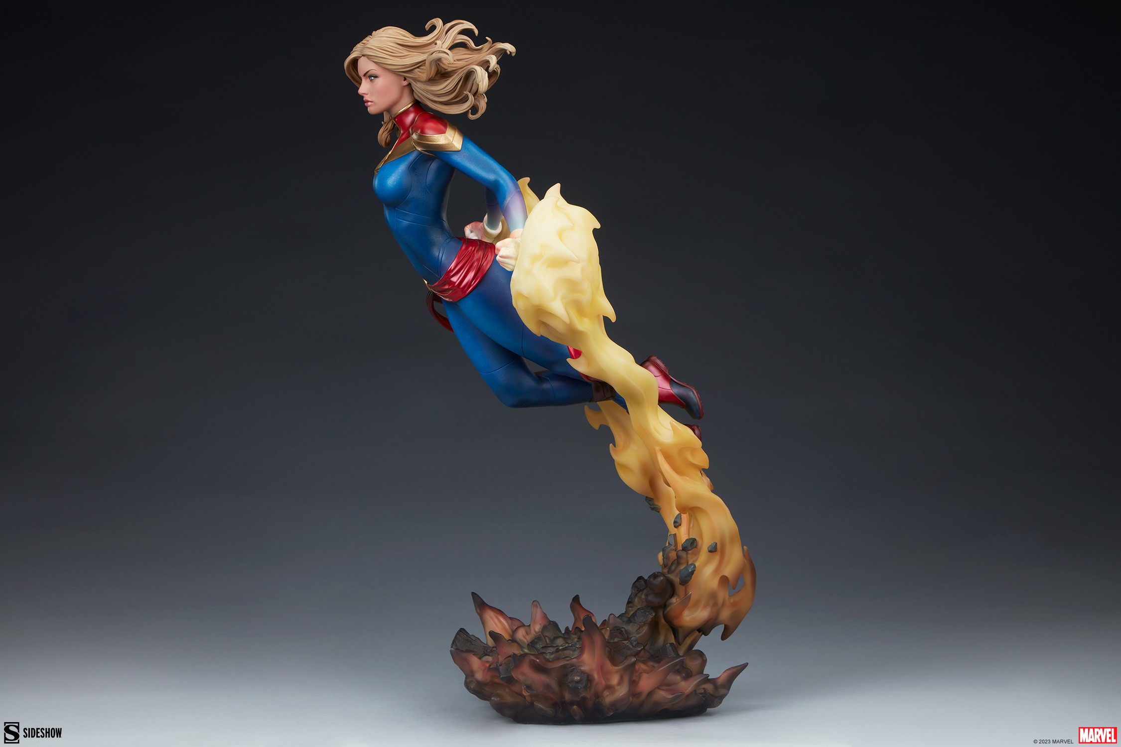 Sideshow captain shop marvel