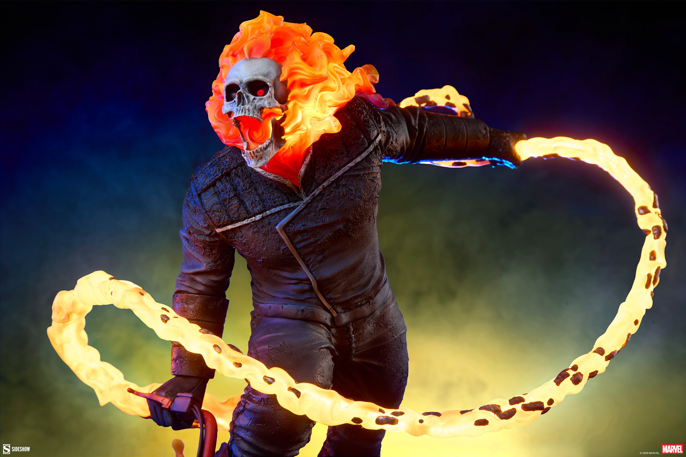 Marvel Ghost Rider (Classic Variant) Premium Format™ Figure  (Prototype Shown) View 6