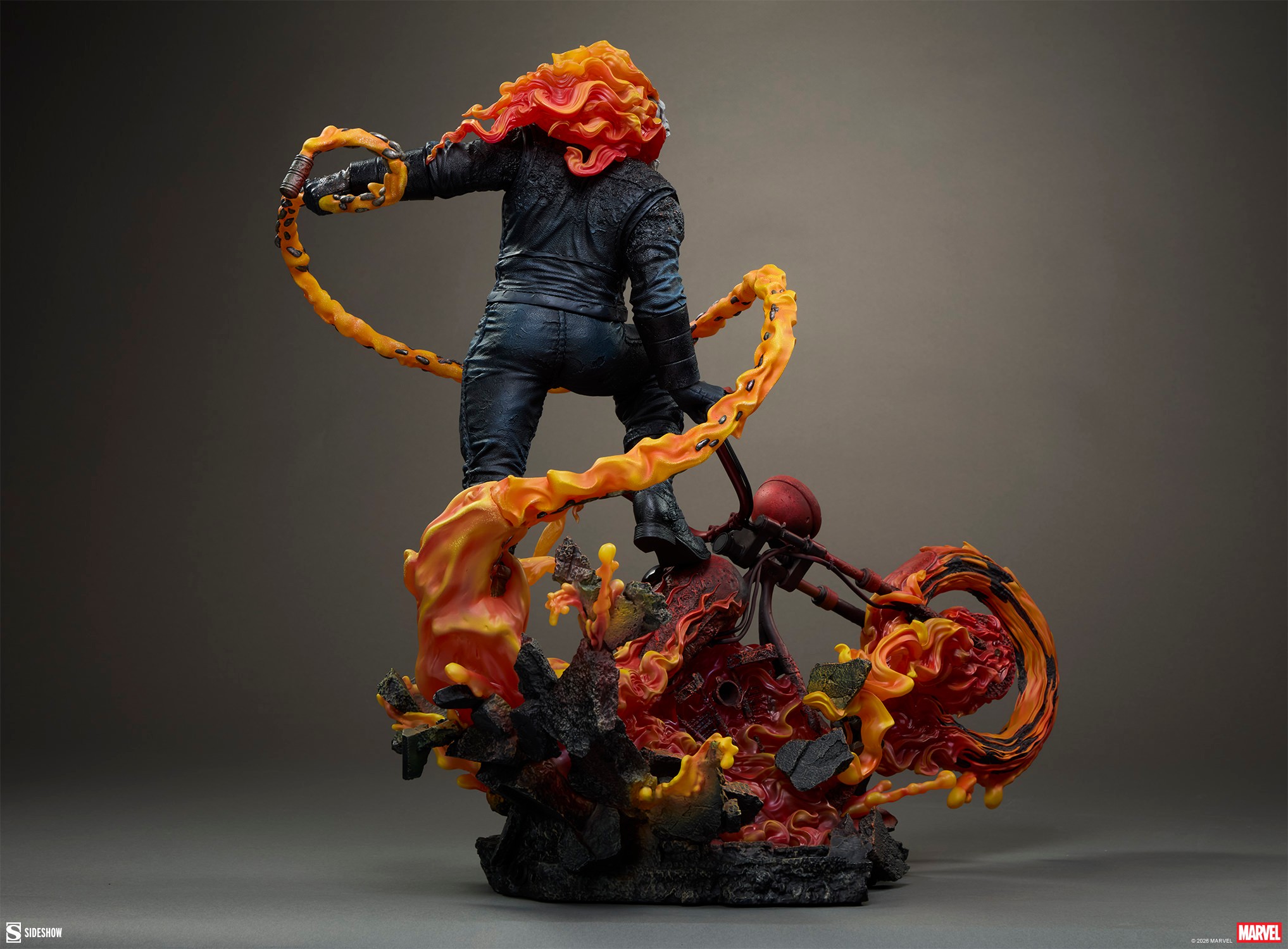 Marvel Ghost Rider (Classic Variant) Premium Format™ Figure  (Prototype Shown) View 10