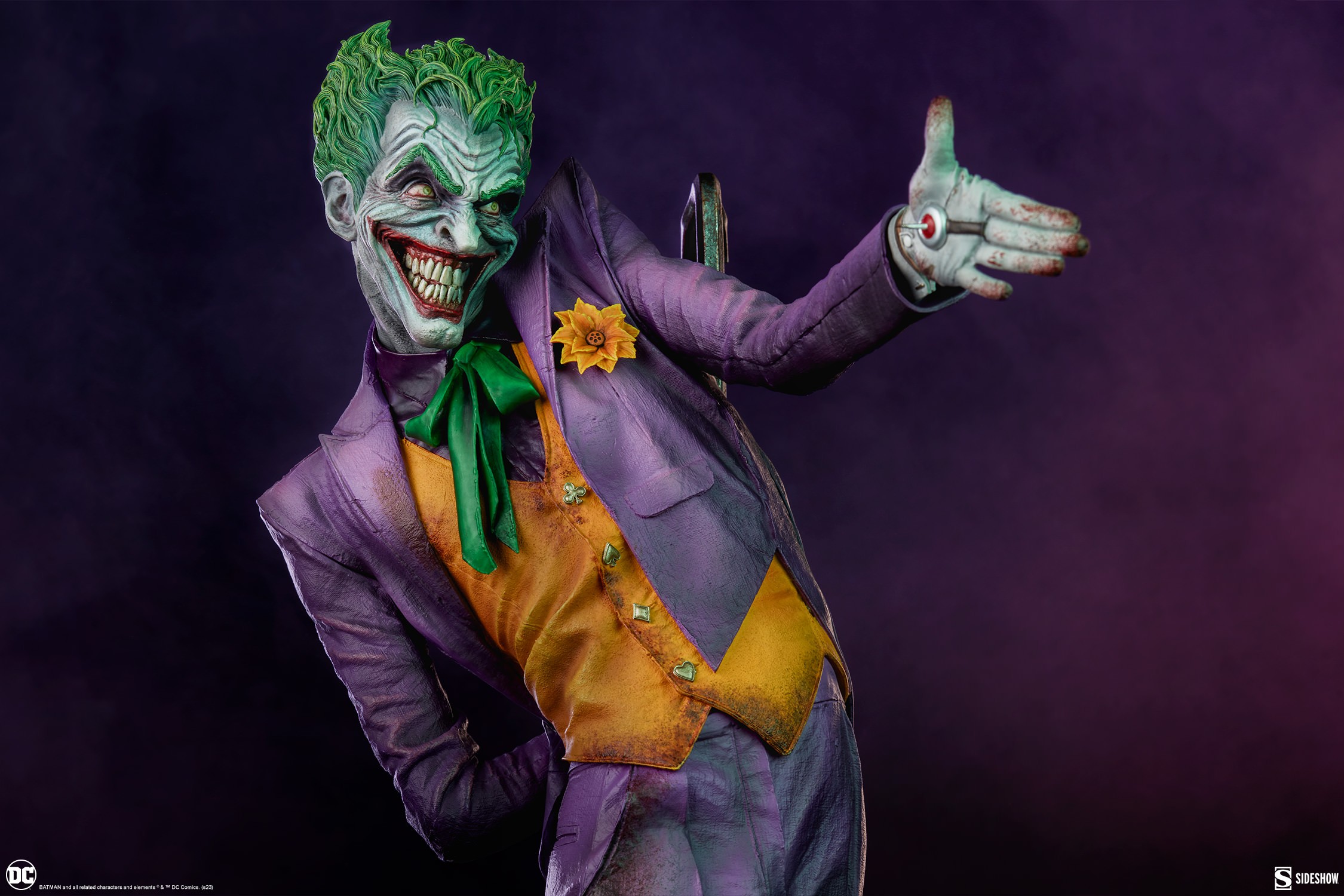 DC Comics Joker Arkham Asylum Premium Format(TM) Figure by S