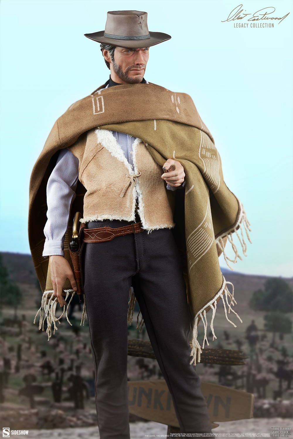 Clint Eastwood The Man With No Name Premium Format™ Figure  (Prototype Shown) View 3