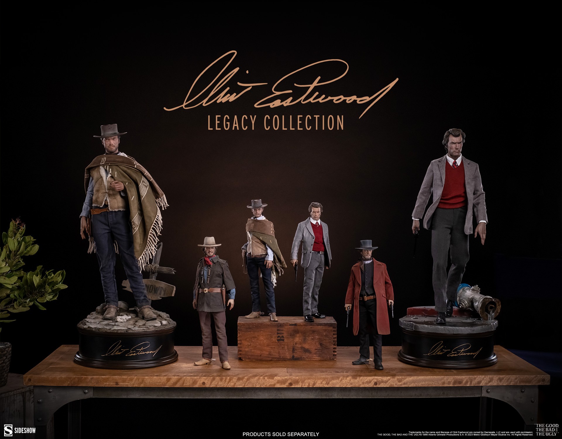 Clint Eastwood The Man With No Name Premium Format™ Figure  (Prototype Shown) View 5
