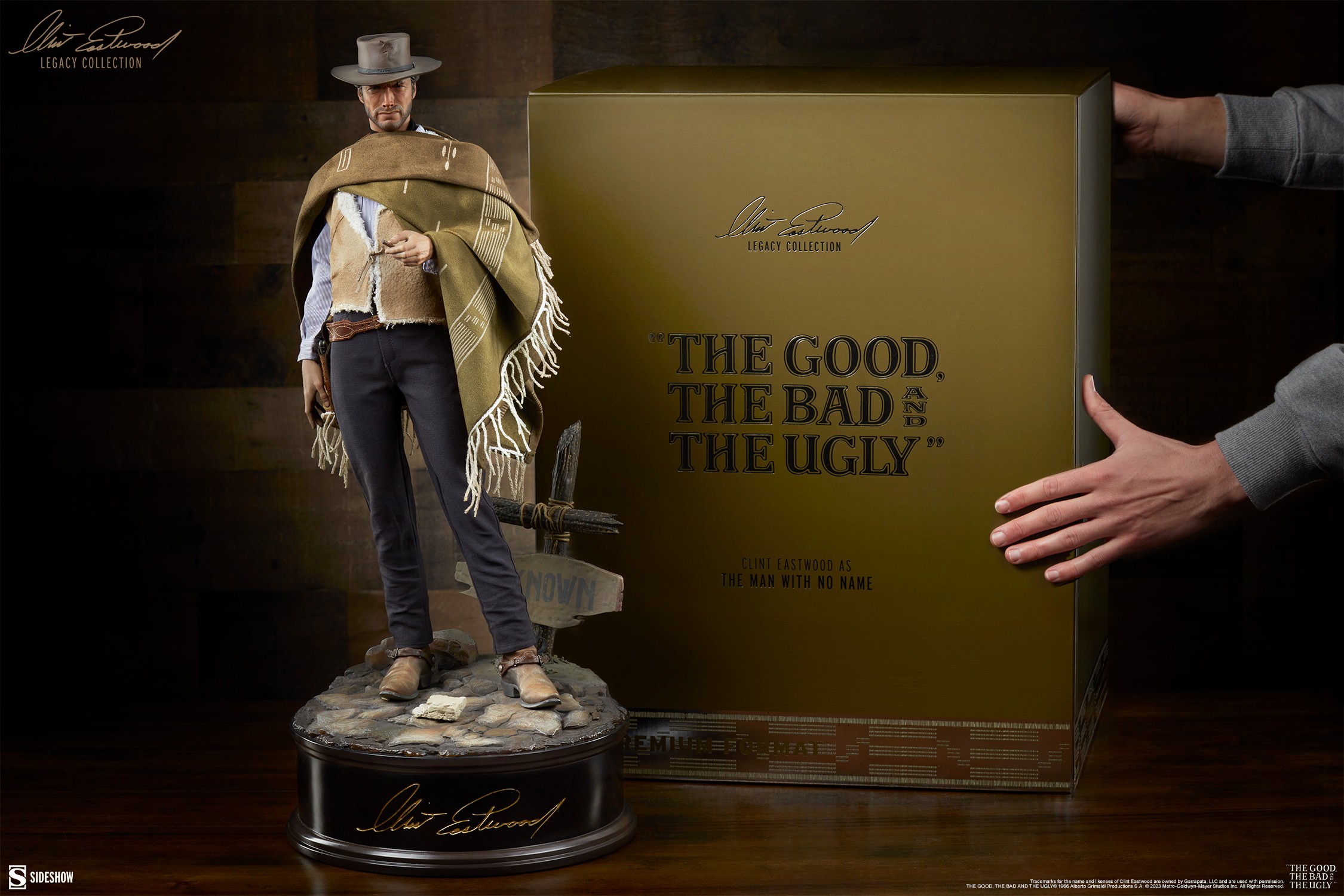 Clint Eastwood The Man With No Name Premium Format™ Figure  (Prototype Shown) View 6