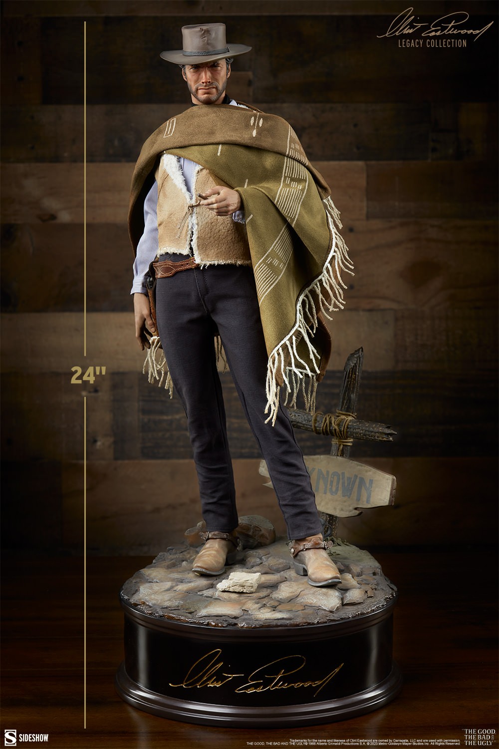 Clint Eastwood The Man With No Name Premium Format™ Figure  (Prototype Shown) View 7