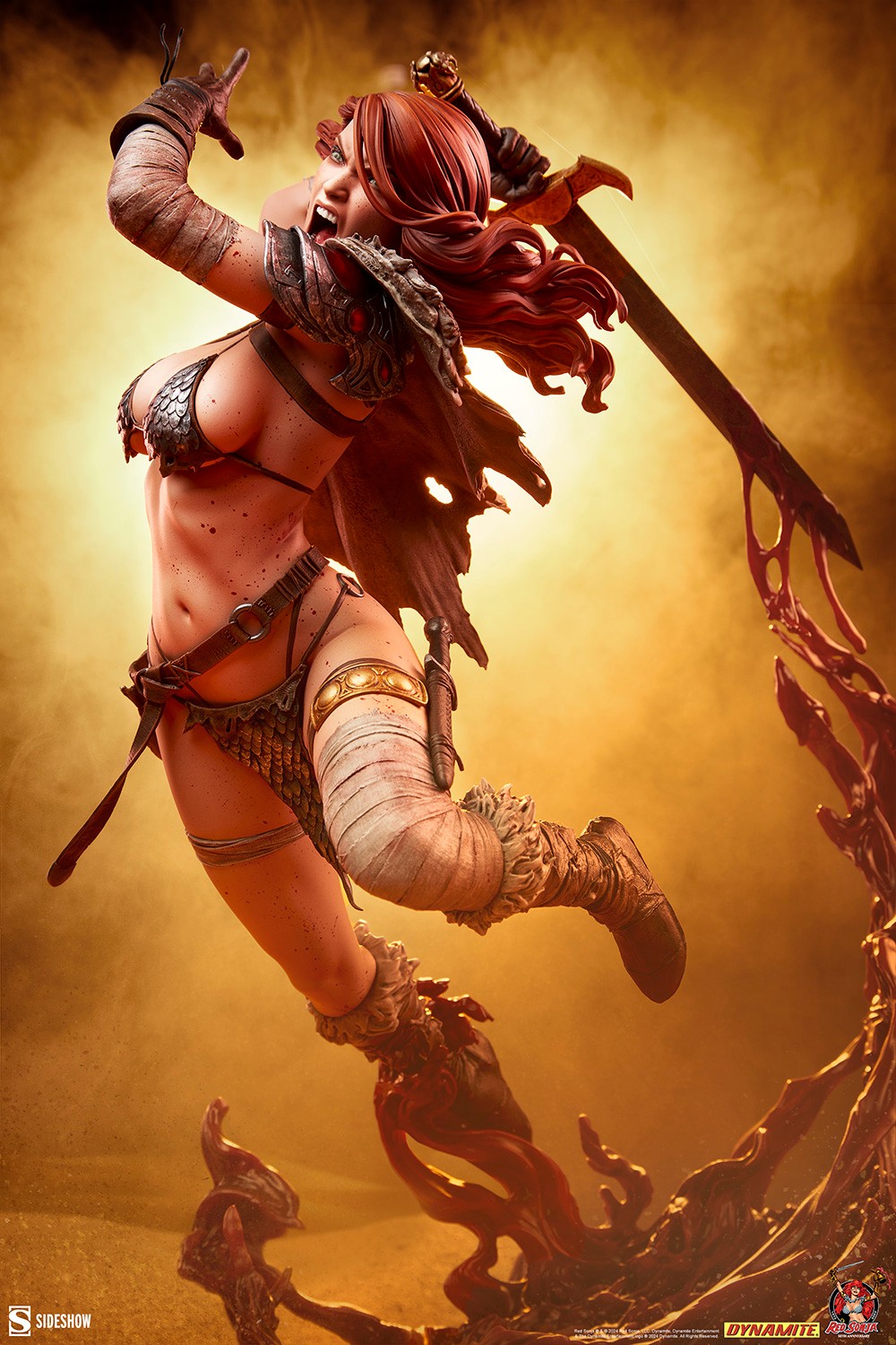 Dynamite Red Sonja: A Savage Sword Premium Format™ Figure  (Prototype Shown) View 6