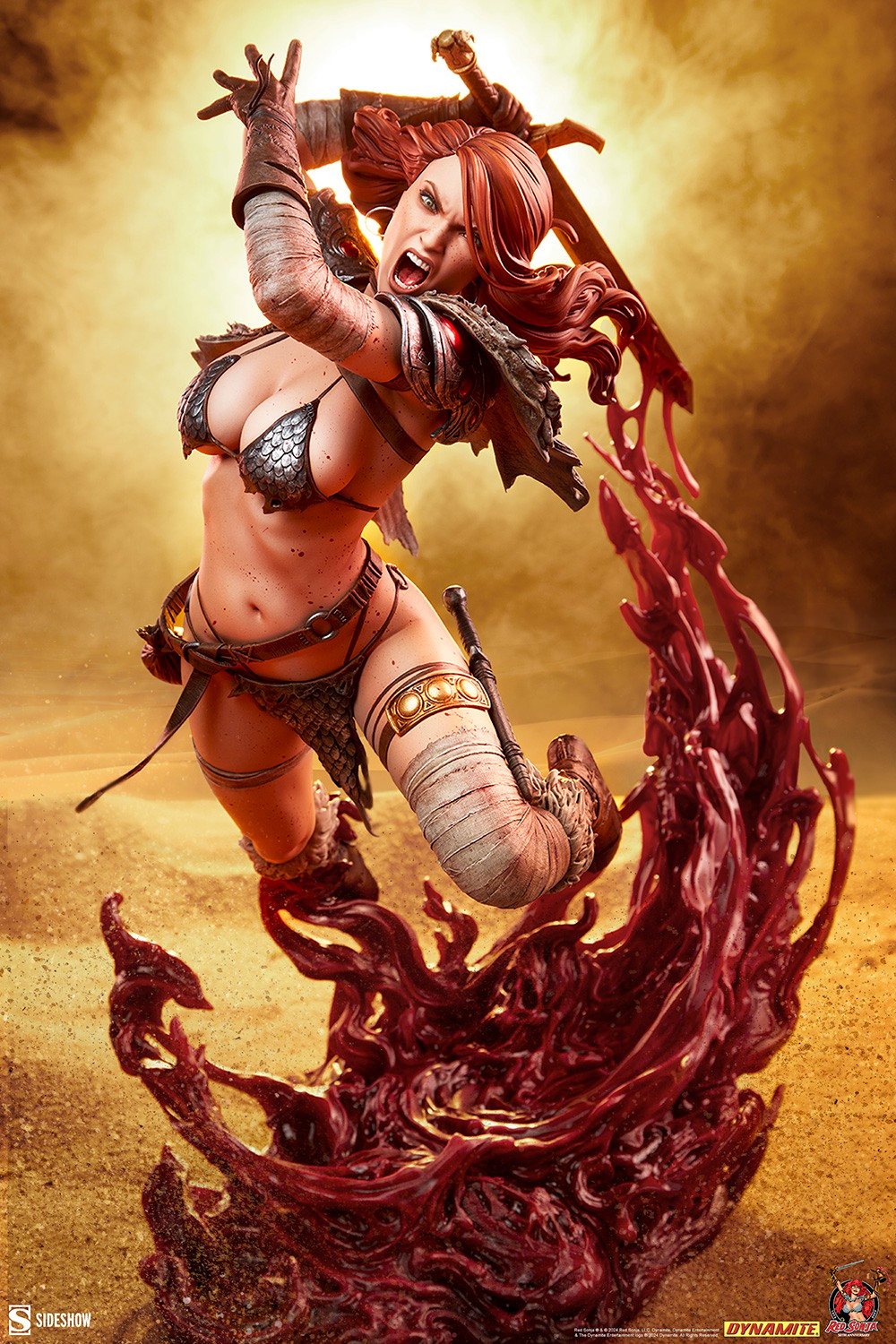 Dynamite Red Sonja: A Savage Sword Premium Format™ Figure  (Prototype Shown) View 7