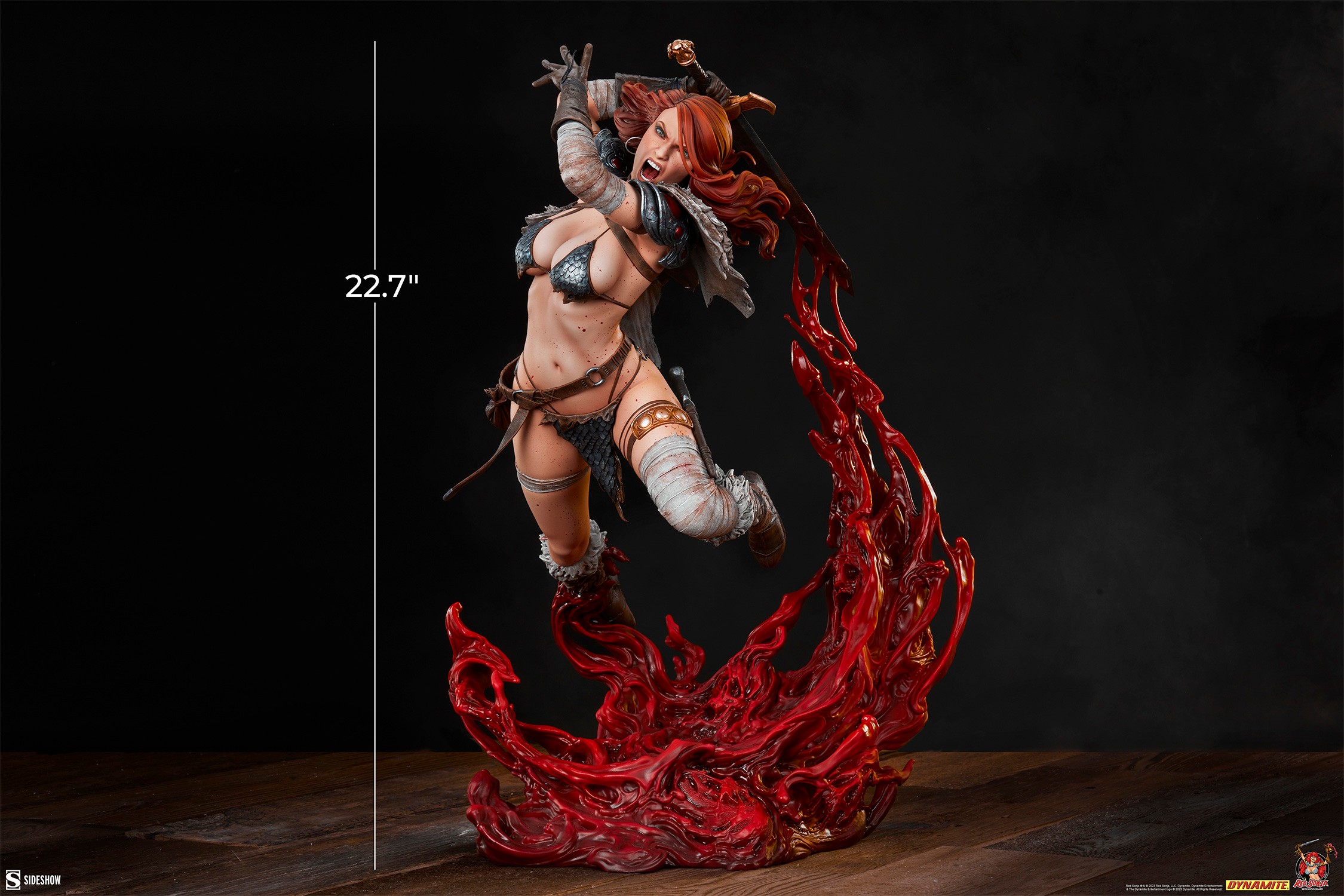 Dynamite Red Sonja: A Savage Sword Premium Format™ Figure  (Prototype Shown) View 9