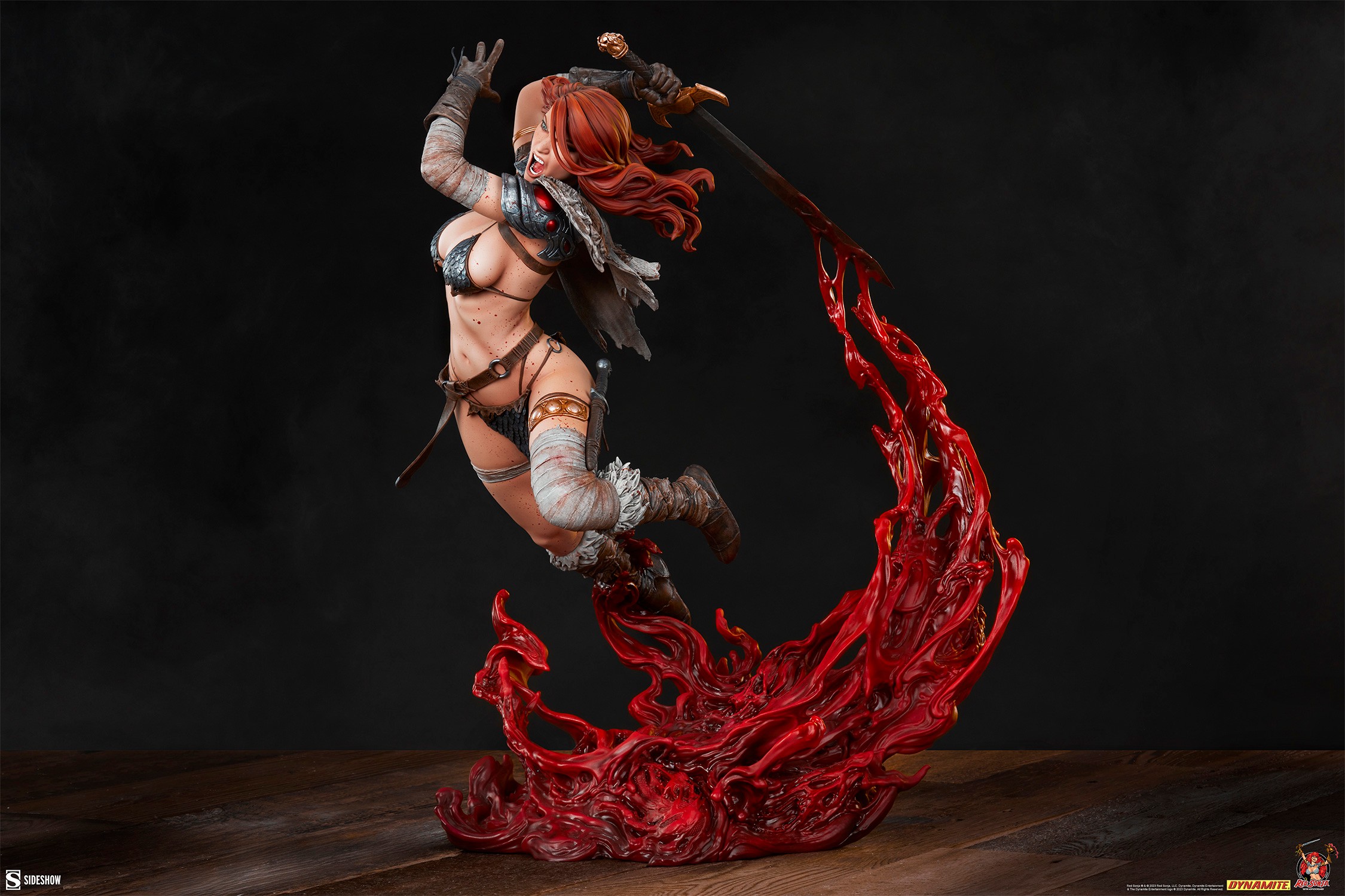 Dynamite Red Sonja: A Savage Sword Premium Format™ Figure  (Prototype Shown) View 10