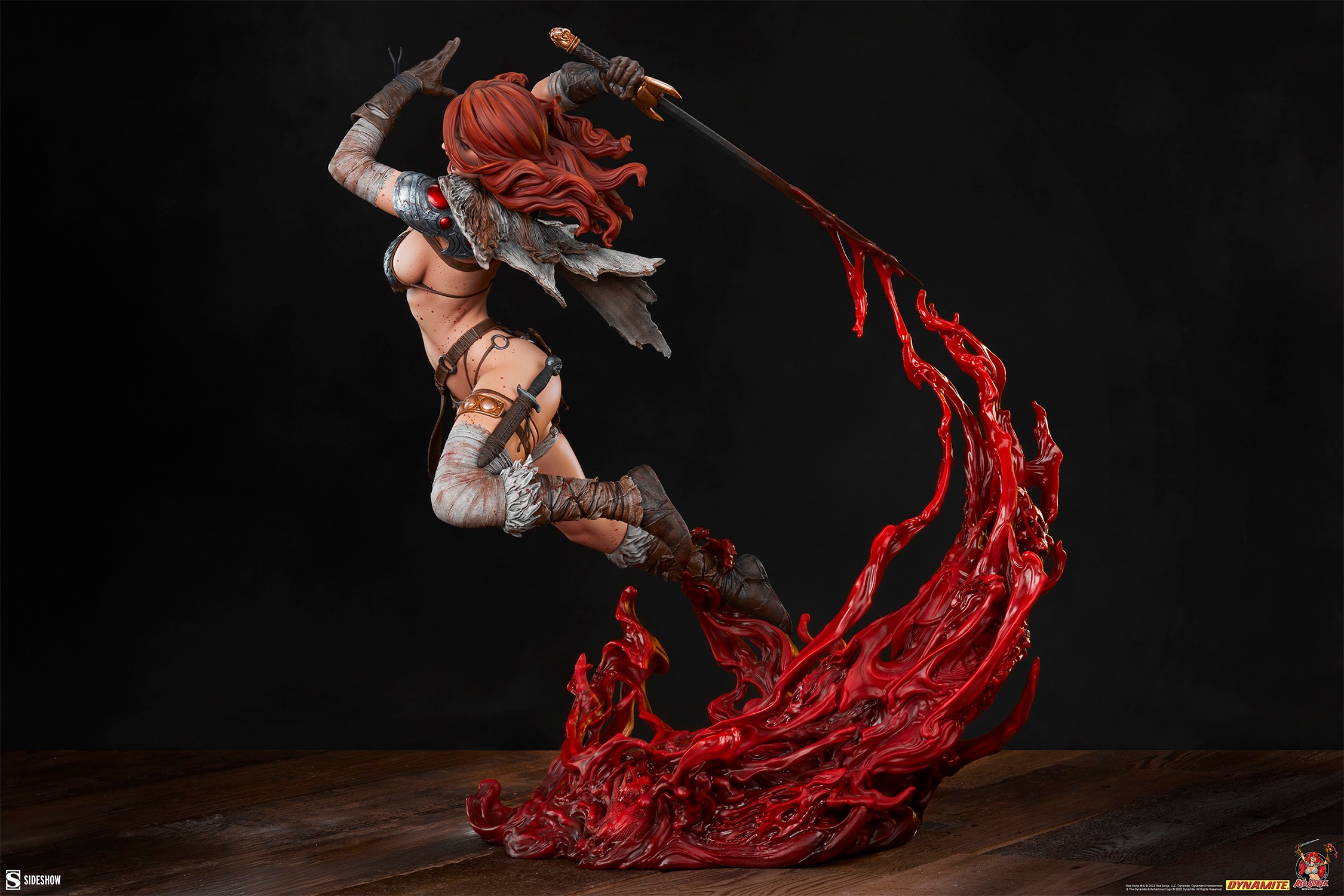 Dynamite Red Sonja: A Savage Sword Premium Format™ Figure  (Prototype Shown) View 11