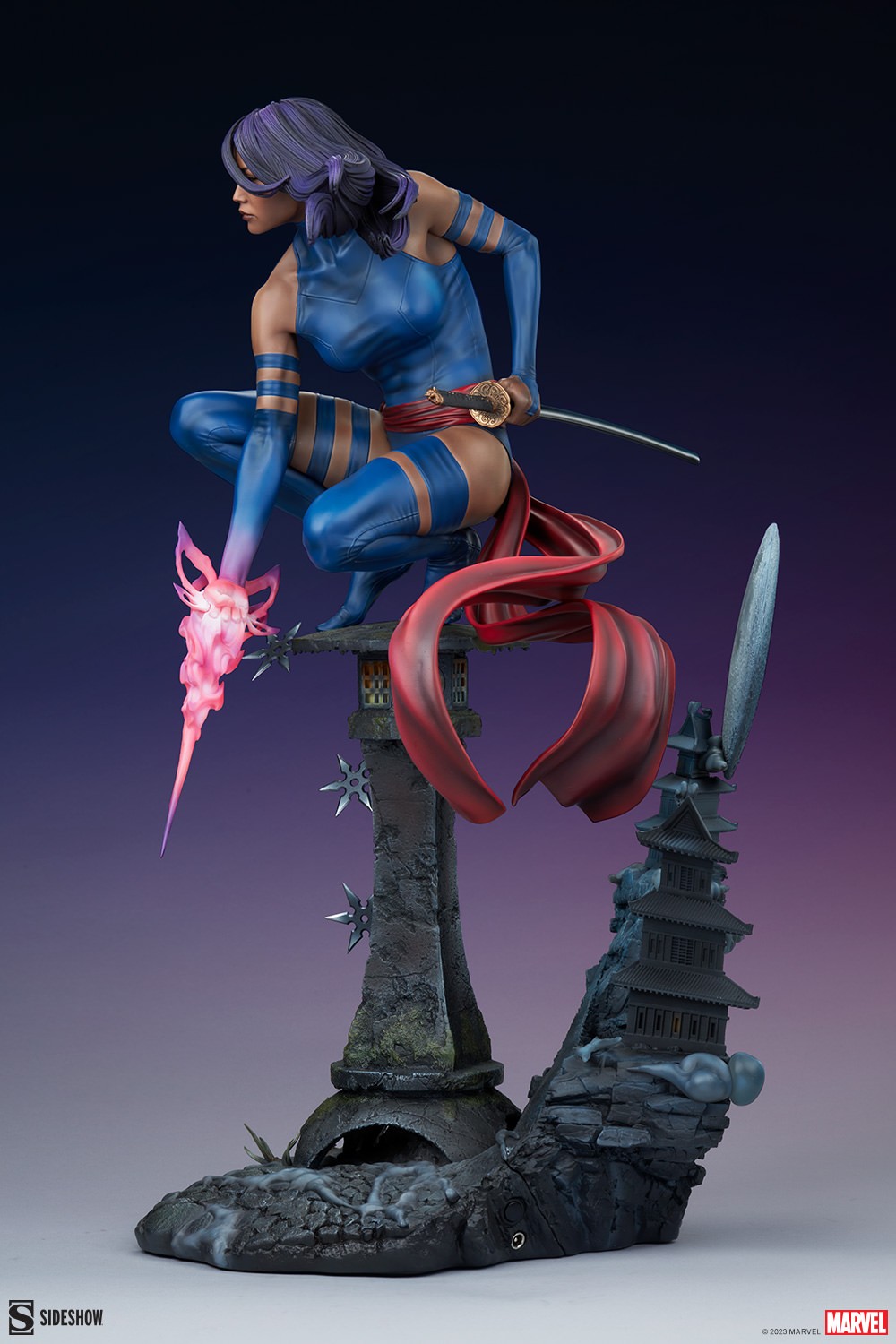 Marvel Psylocke Premium Format™ Figure  (Prototype Shown) View 9