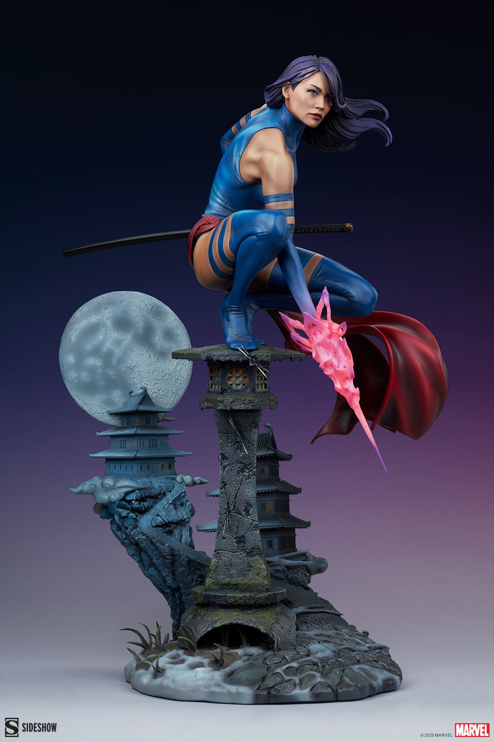 Marvel Psylocke Premium Format™ Figure  (Prototype Shown) View 12