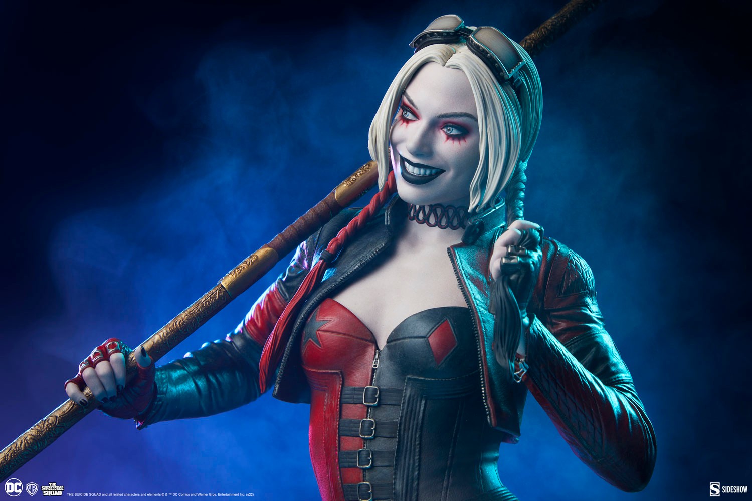 thumbnail interactive-video image 1 of Harley Quinn Seated 5" Red Vinyl Decal – DC Comics Suicide Squad Car Sticker (Glossy) 1 of 5