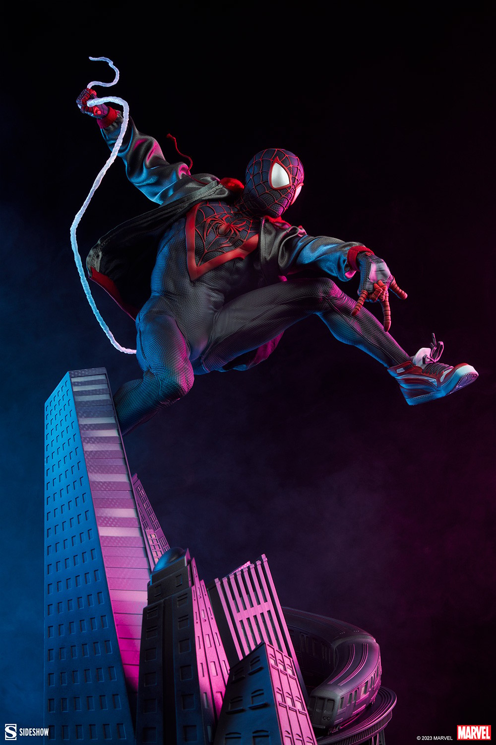 Marvel Miles Morales Premium Format™ Figure  Collector Edition View 4