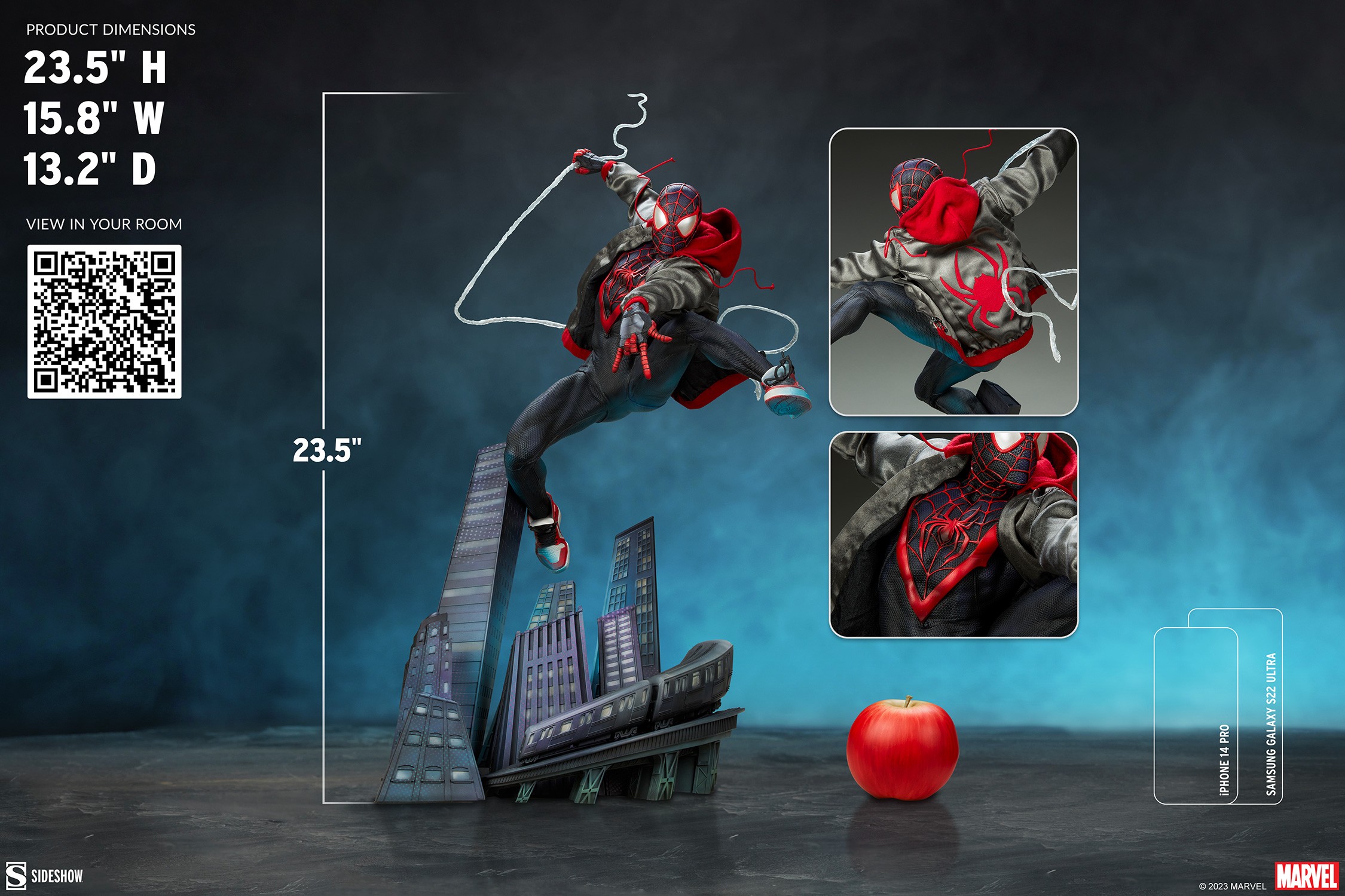 Marvel Miles Morales Premium Format™ Figure  Collector Edition View 2