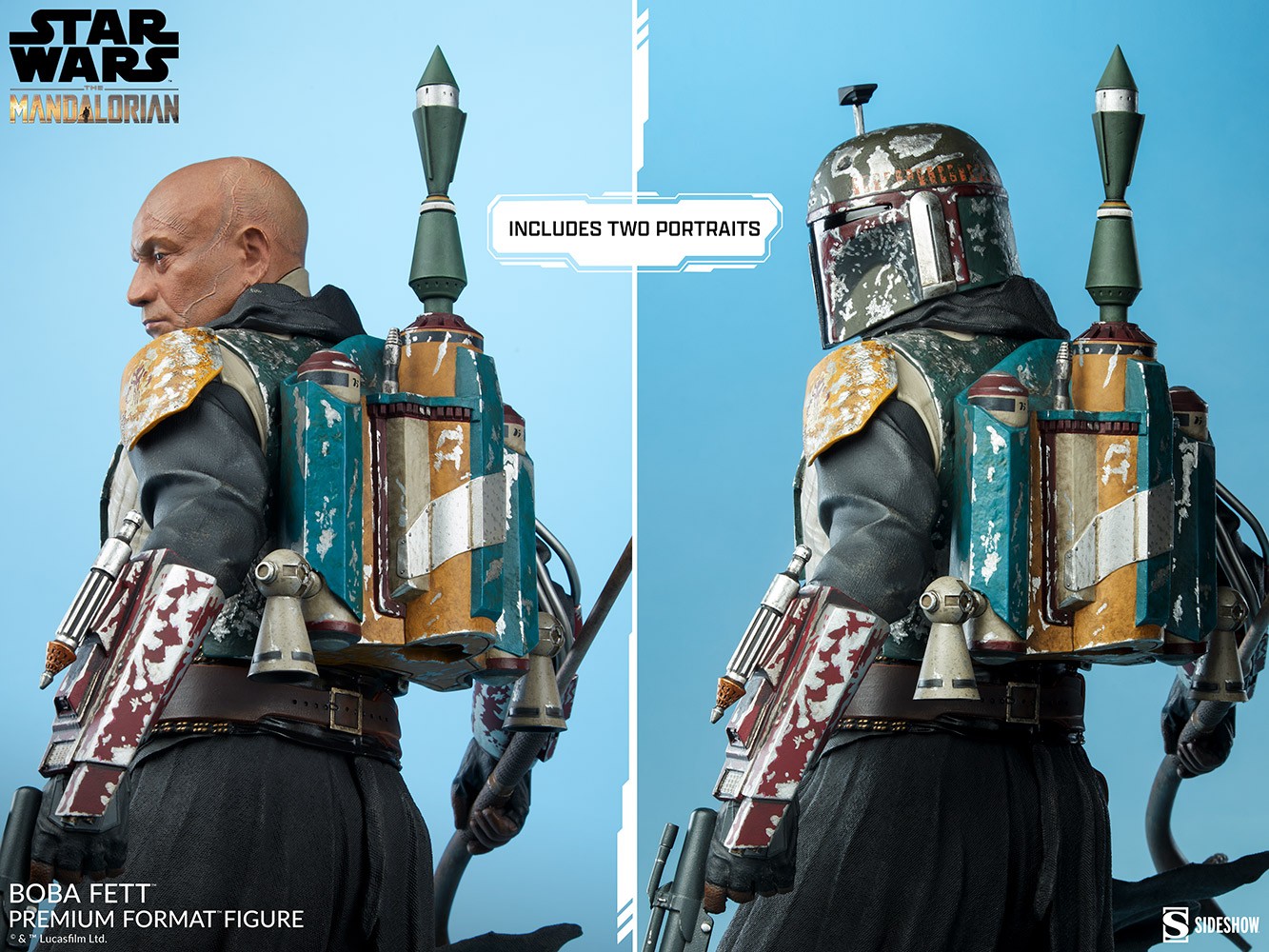 Sideshow boba fett premium format top