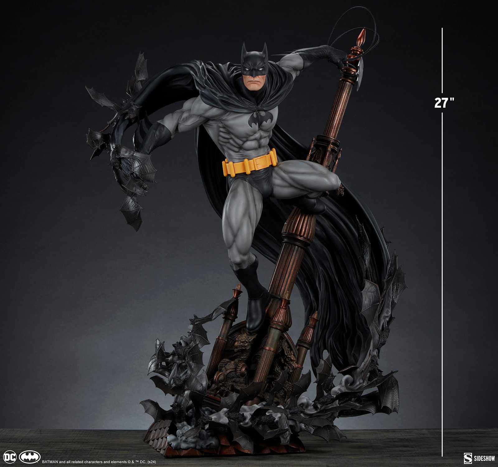 DC Comics Batman™ (Black Variant) Premium Format™ Figure  Exclusive Edition (Prototype Shown) View 2