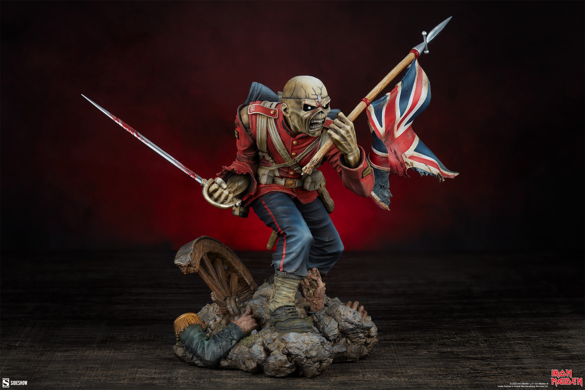 Iron maiden eddie the trooper mcfarlane action figure top