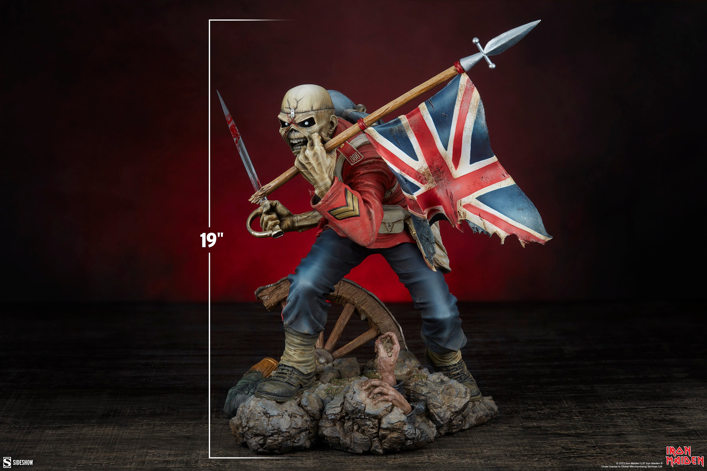 Iron Maiden: The Trooper Eddie (Prototype Shown) View 8