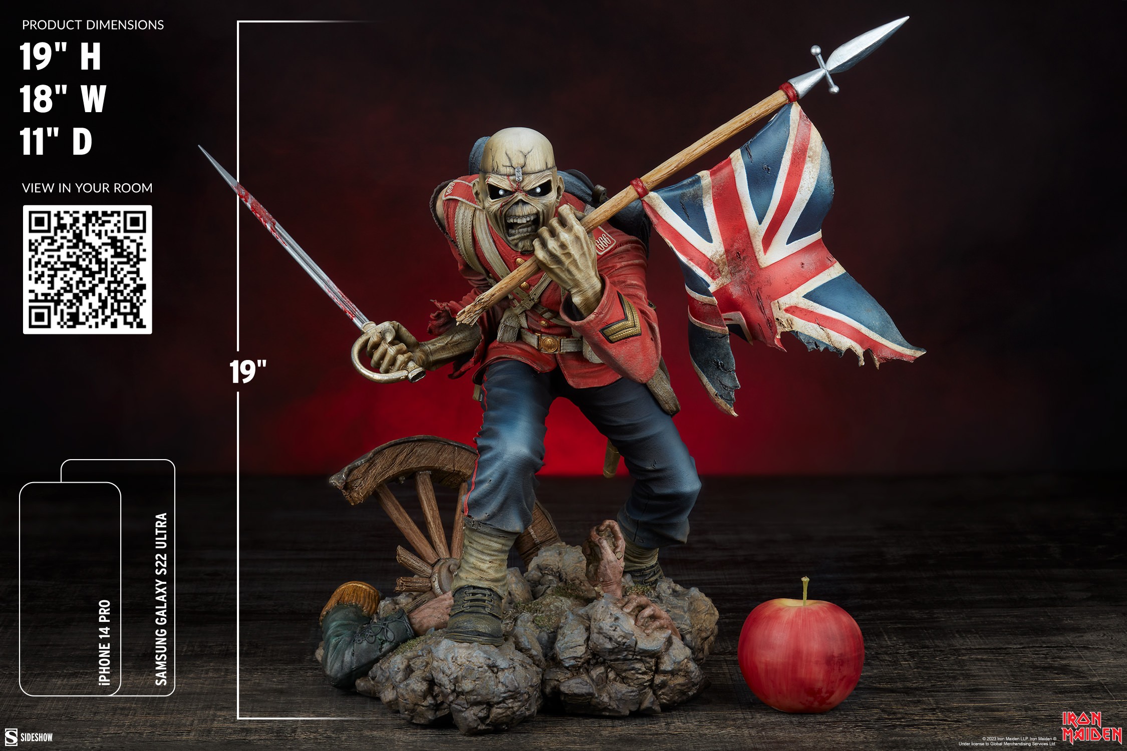 Iron Maiden: The Trooper Eddie (Prototype Shown) View 2