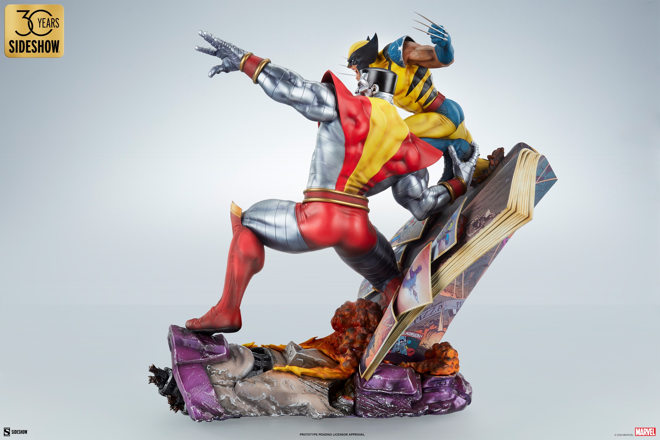 FASTBALL SPECIAL : COLOSSUS & WOLVERINE statue Fastball-special-colossus-and-wolverine-statue_marvel_gallery_65bd7b76b64ea